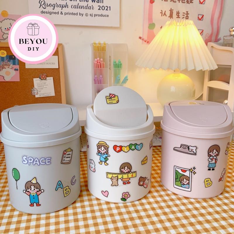 Thùng Rác Mini Để Bàn, Giải Pháp Sạch Sẽ, Tiện Lợi Cho Không Gian Làm Việc