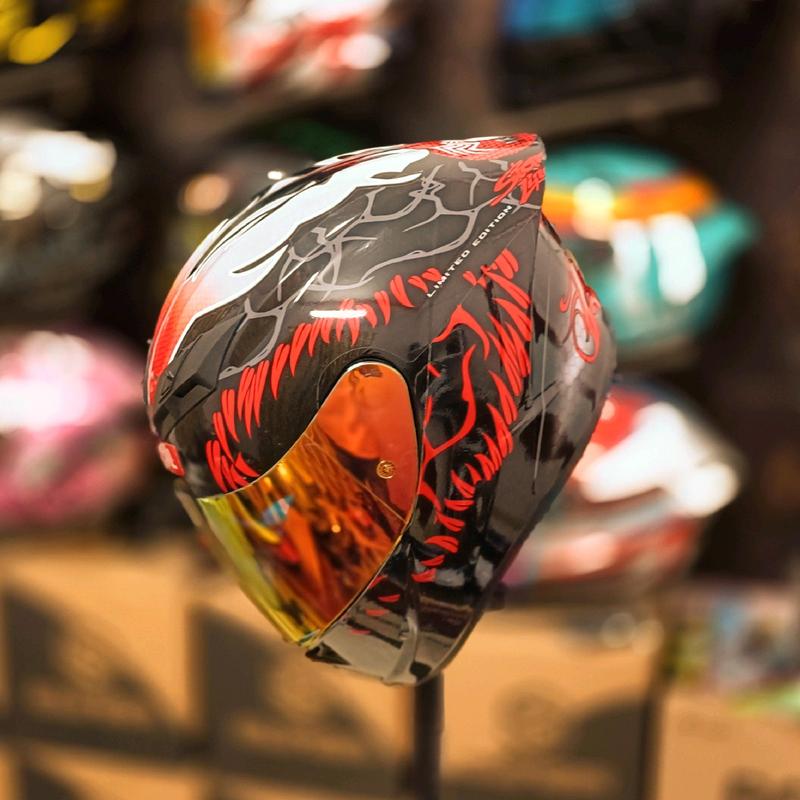 Mũ bảo hiểm full face Royal M266 Tem Venom Pro Helmet chính hãng, 2 kính