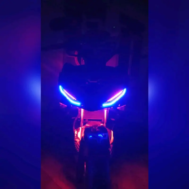 Lampu Mata Gaban Motor MX King Mode 1 Standby 2