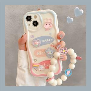 Cute 3D Cartoon Bear Rabbit Casing for Oppo Reno 10/9/8/7/6/5 Pro Case Curved Edges with Charm Soft Rubber Phone Case for Oppo a93 a96 a97 a55 a56