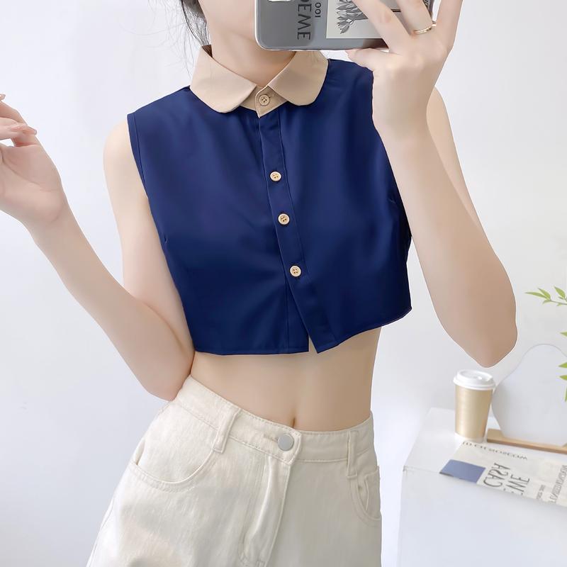 Product Introduction of Korean version of fake collar women's versatile fake collar shirt fake collar shirt collar sweater decorative collar spring, autumn and winter white collar 7