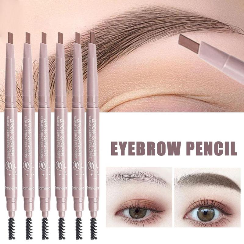 0.3g Double Headed Eyebrow Pencil With A Thin Tip Waterproof And Not Easily Smudged It Automatically Rotates Naturally Without Fading Suitable For Beginners 2