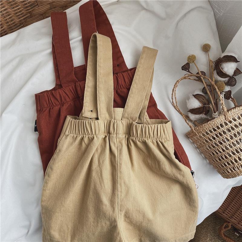Quần Yếm Kaki Cotton trẻ em cho bé Trai bé Gái từ 10kg đến 28kg phong cách Hàn Quốc thời trang trẻ em Dream House 6