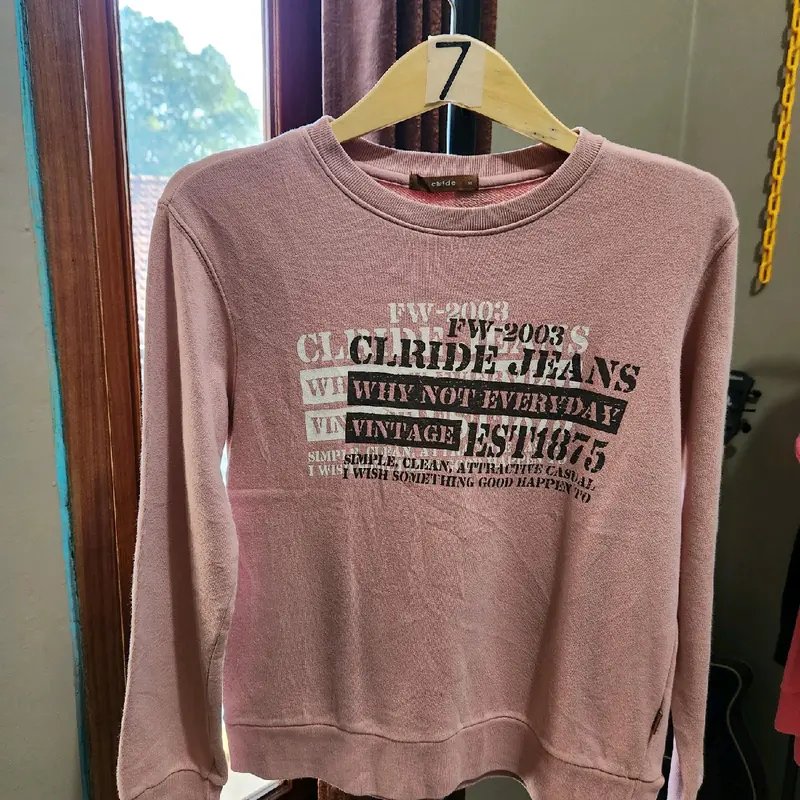 nota crewneck pria wanita 101 - 200 murah Nyaman 3