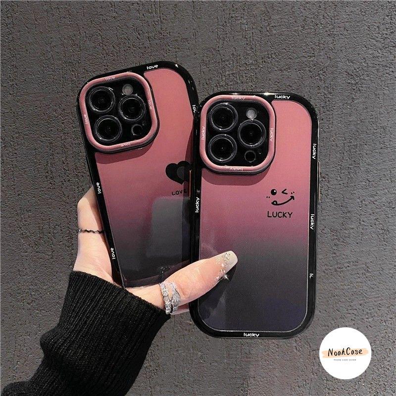  Noah.2022 Yêu Ốp Lưng iPhone 17 XR 11 air 12 13 14 15 16 17 Pro Max 8Plus 7Plus XR X XS Max 7 15 16 8 Plus SE Cây Cung Dễ Thương Vỏ Mềm TPU Thời Trang 