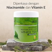 Gambar deviti Moisture Body Scrub Vinidi Tea 1 KG Extract Green Tea Lulur Cream Tanpa Bilas BPOM Hijau Kotoran Kusam Mencerahkan Teh Vitamin - Not Specified dari Deviti Kota Administrasi Jakarta Barat 4 Tokopedia