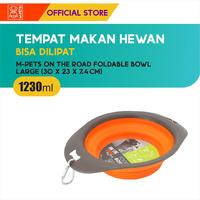 Gambar M-Pets On The Road Foldable Bowl Large / Tempat Makan Lipat Hewan dari M-Pets Volk Pets Indonesia Kota Tangerang 3 Tokopedia