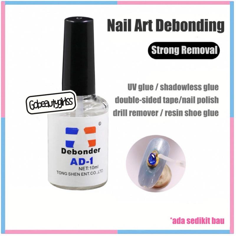 Debonder EvoBond AD-1 / Glue Remover / Penghilang Lem Kuku Palsu 10ml 4