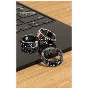 Paparan Cincin Pintar, Ketibaan Baru, Sentuhan, dengan Kadar Jantung, Oksigen Darah, Kesihatan dan Tidur, Sesuai untuk Sukan, E-buku, Kawalan Jauh, Pelbagai Fungsi Fesyen, Bergaya, dengan Fungsi Kamera