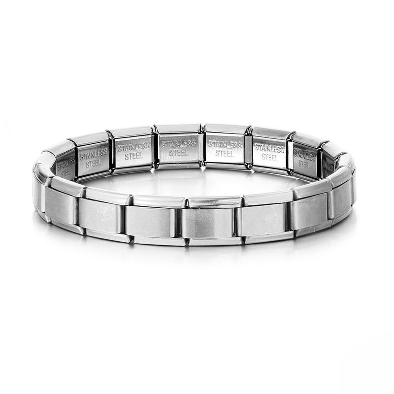 Product Introduction of Shining Stainless Steel Elastic Stretch Chain Link Wristbands Bracelets Fashion Accessories Bracelet for Men Women 31