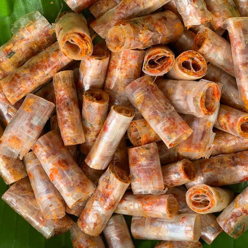 500gr bánh tráng cuộn thập cẩm Long An