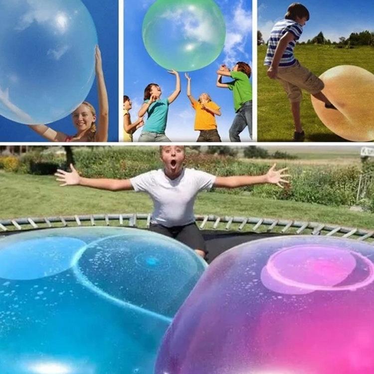 Product Introduction of Bubble Ball Summer TPR Decompression Oversized Inflatable Ball Water Injection Bubble Balloon balloon garland 12