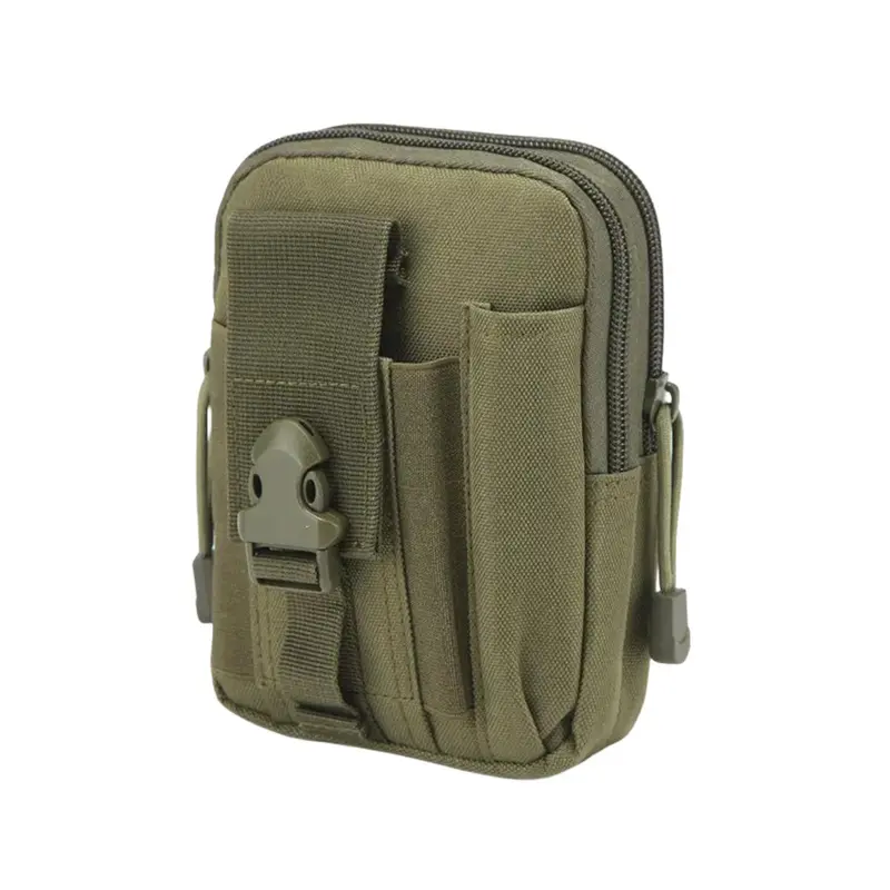 Waterproof Oxford Climbing Multi-grid Waist Tactical Pouch, Outdoor Hiking Camping Fanny Pack, Multifunctional Phone Wallet Bag 0