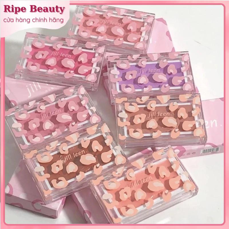 JILL LEEN Phấn Má Hồng Sáng Lâu Dưỡng Ẩm Tự Nhiên Và Thân Thiện Với Làn Da