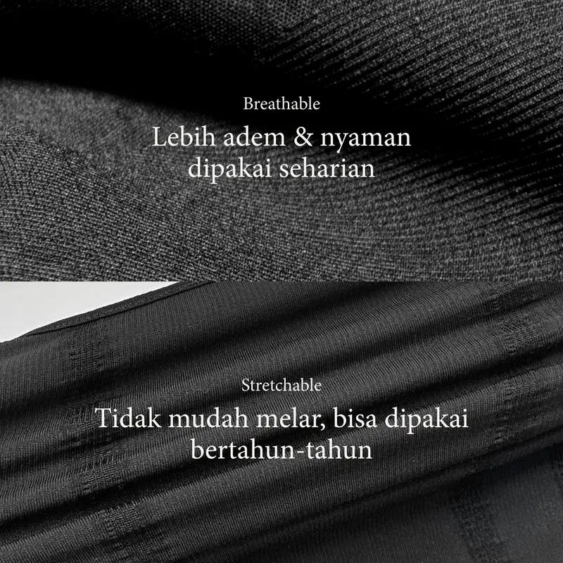 CHESS Bodyshaper / L - BLACK / Shapewear (Tanpa Tulang) / Anti Pengap Gatal Ruam Korset Perut 5