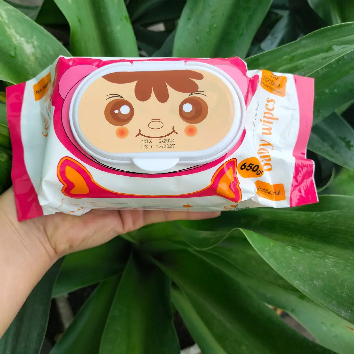 Combo 10 bịch khăn ướt baby wipes.moi bịch 400-450g