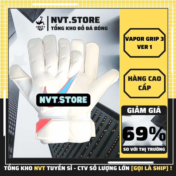  Găng tay thủ môn Vapor Grip 3 loại 1 không xương siêu dính bao tay thủ môn Ver 1 trẻ em giá rẻ Chống Trơn - NVT store 