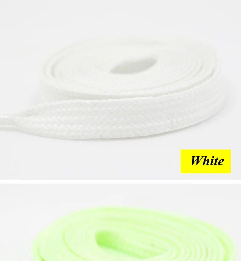 Product Introduction of 1Pair Luminous Shoelaces Sneakers Shoelace Flat Shoe Laces Flash Party Glowing Shoe Lace Kids Adult Fluorescent Shoelaces 12