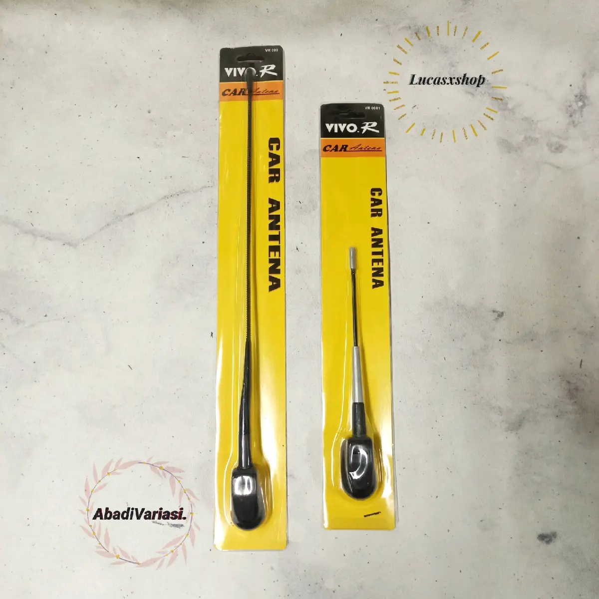Antena Variasi Mobil ( NON FUNGSI ) Panjang Model Tempel Fleksible Universal