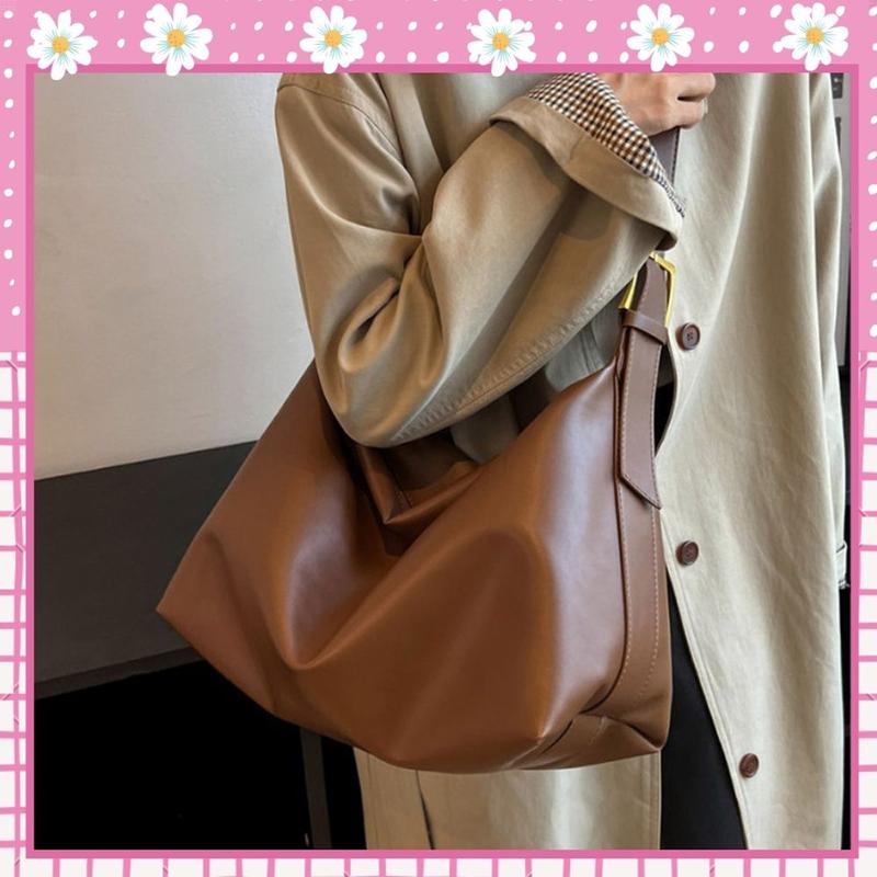 Túi tote da size to túi đeo chéo đeo vai nữ da nhăn đa năng BH 723