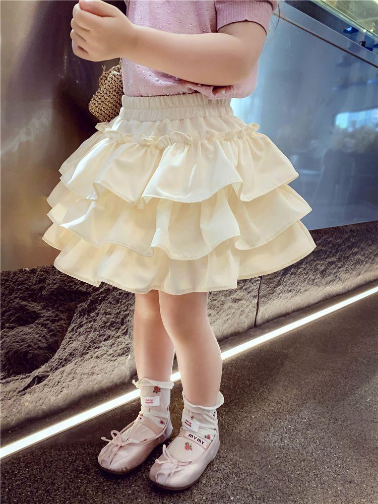 Product Introduction of 2024 Váy ngắn cho bé gái Mùa hè mới thời trang cho trẻ em Công chúa Pettiskirt Cô gái nhỏ Váy thanh lịch ngọt ngào Váy bánh mới 13