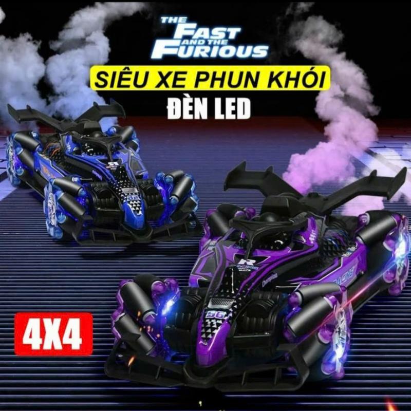 Siêu Xe F1 Điều Khiển Từ Xa Xoay 360 độ, Phun Sương 2 Nòng, Size Lớn Pin Sạc Usb - Đồ Chơi, Toy, Ô Tô xe ô tô điện  cho bé xe phun xe đua f1 cho trẻ em Đèn xe đua f1  cho trẻ em oto  drift