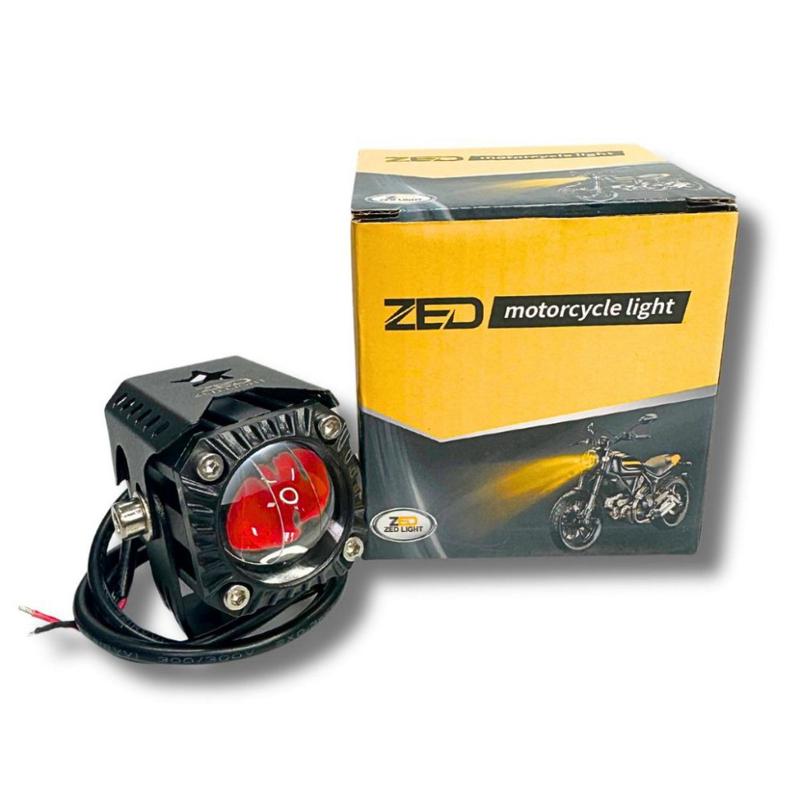Product Introduction of Đèn Trợ Sáng Mini M10 -ZED LIGHT 25W ( 6 Chế Độ ) 12,24V / DC Lắp Xe Máy , Ô Tô Siêu Sáng 68