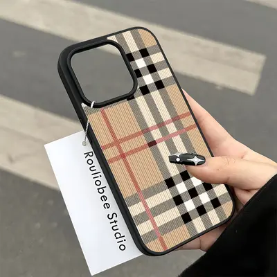 【関税&送料込み】Burberry Check Fabric Smartphone Case/Sh Burberry Phone Case - TikTok Shop