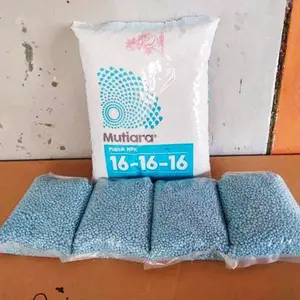250 Gram - Pupuk NPK MUTIARA 16-16-16 yaramilla/meroke Repack  - pupuk Sayur, bunga dan buah