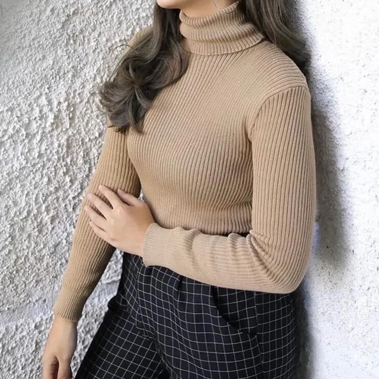 Turtleneck Rajut / Inner Rajut manset wanita