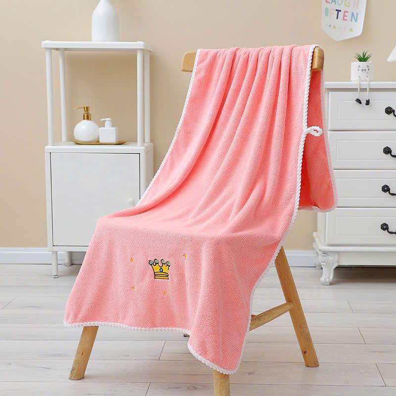 [Zâu] Combo 2 khăn Tắm + Mặt thấm hút nước (140x70cm + 35x75cm) 4