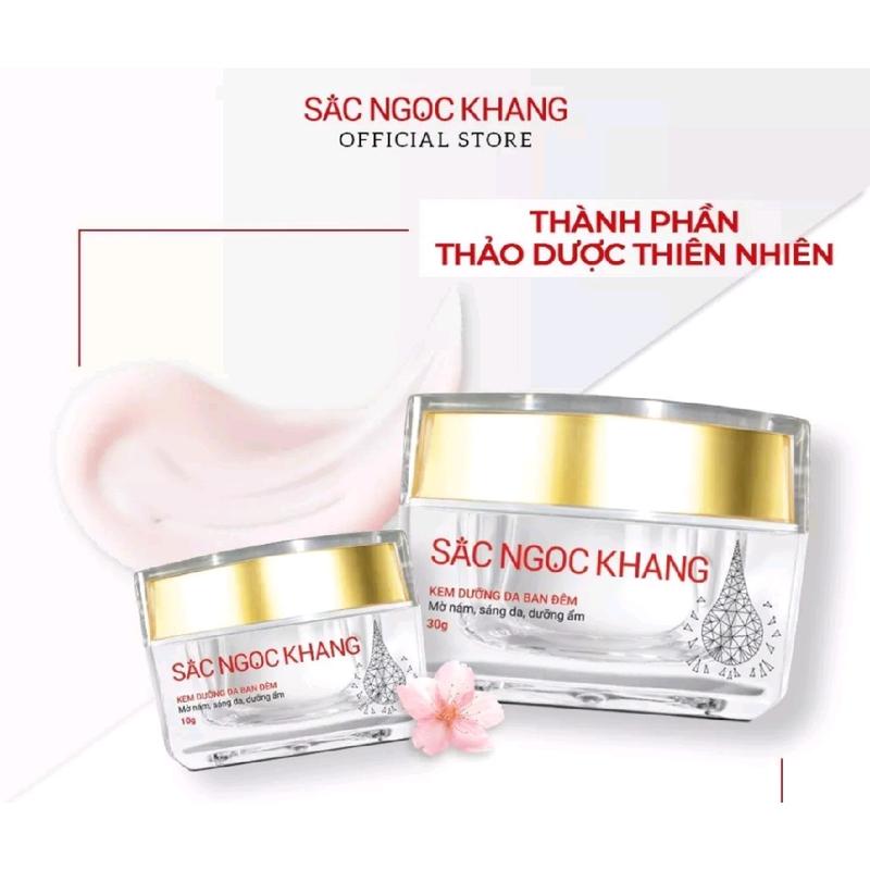 Kem dưỡng da ban đêm Sắc Ngọc Khang 10g Skincare Làm Đẹp Da kem nám sạm da ban đêm