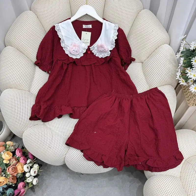 Bộ ngủ cộc đùi hàng qc loại 1 chuẩn