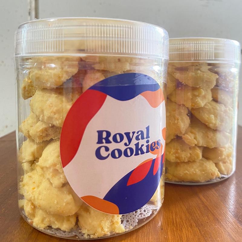 ALMOND CHEESE Cookies Premium Camilan snack Keju Cheddar Kacang Almond Toples Tabung 4