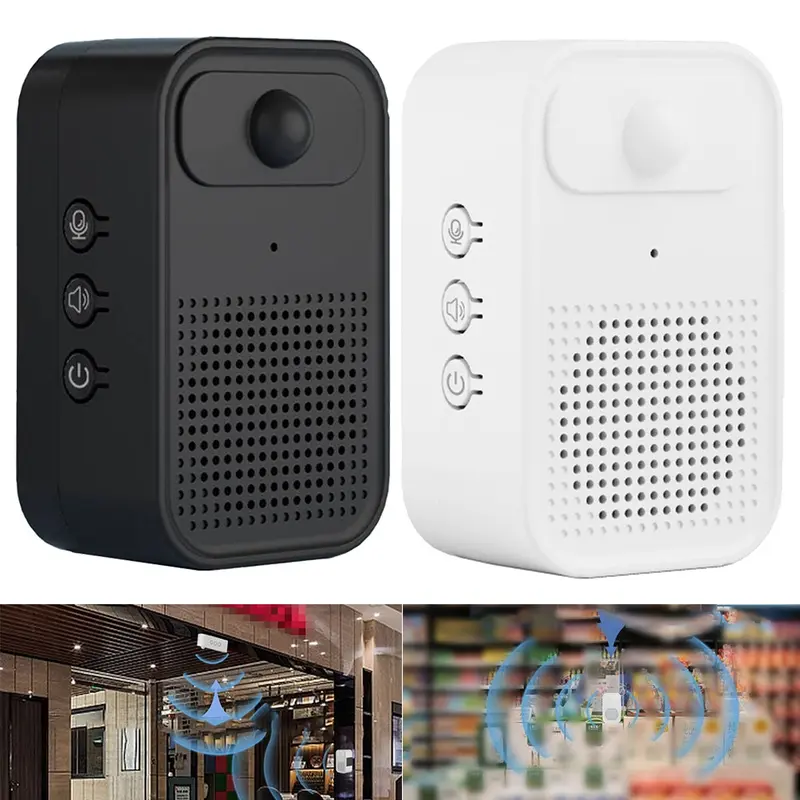 400/1500mah Welcome Door Sensor Store Greeter Voice Prompter - TikTok ...