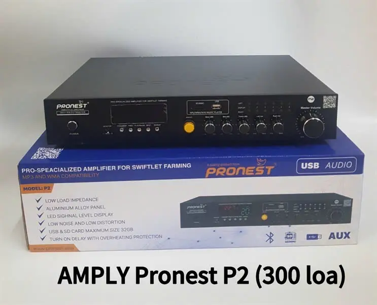 Amply cho nhà yến Pronest P2 - P8 0