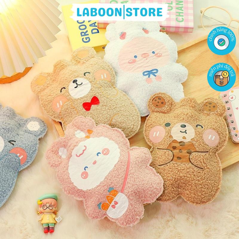 Túi chườm ấm bụng đa năng hình gấu kute, túi sưởi ấm massage thư giãn tiện lợi dành cho bạn nữ