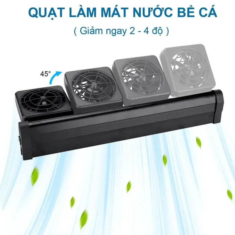 Quạt tản nhiệt hồ cá Cool Summer giảm nhiệt hồ cá hiệu quả 7