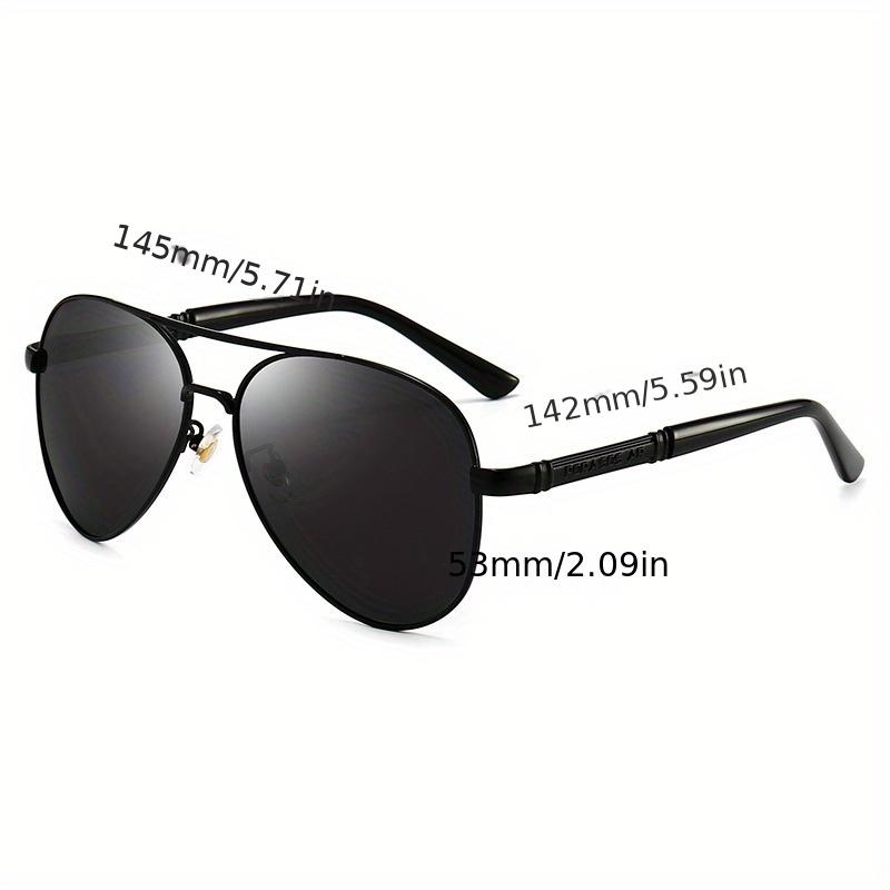 Product Introduction of Polarized sunglasses for men, 1 pc, UV protection, metal, driving, large frame 0