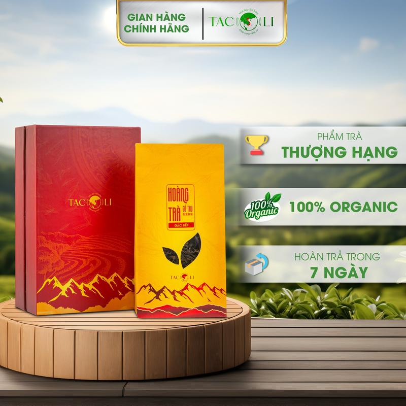 Hoàng Trà Gác Bếp Shan Tuyết Cổ Thụ Trên 300 Năm Tuổi Trà Phổ Nhĩ Sống Rời - Tacoli Tea trà thảo