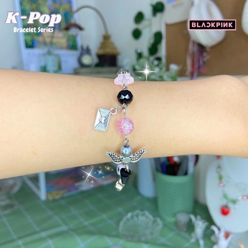 Gelang Manik Korea - Kpop Beads Bracelet by Kilau Pernik | VOL 3: BLACKPINK, RED VELVET, ENHYPEN ️ — Kpop fandom colour inspired 2