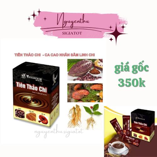 Bột ca cao Tiên thảo chi vị ca cao, nhân sâm, linh chi