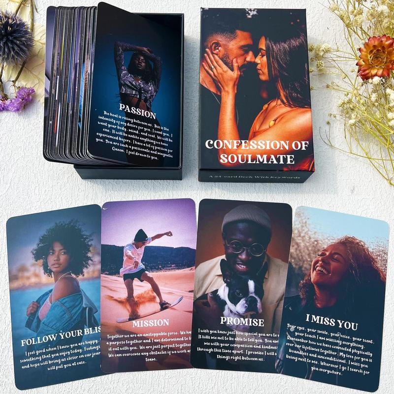 Love Oracle Cards, 1 Box Tarot Card Game, Reading To Get Clarity and Secret Or Hidden Messages, Suitable for Beginners 2