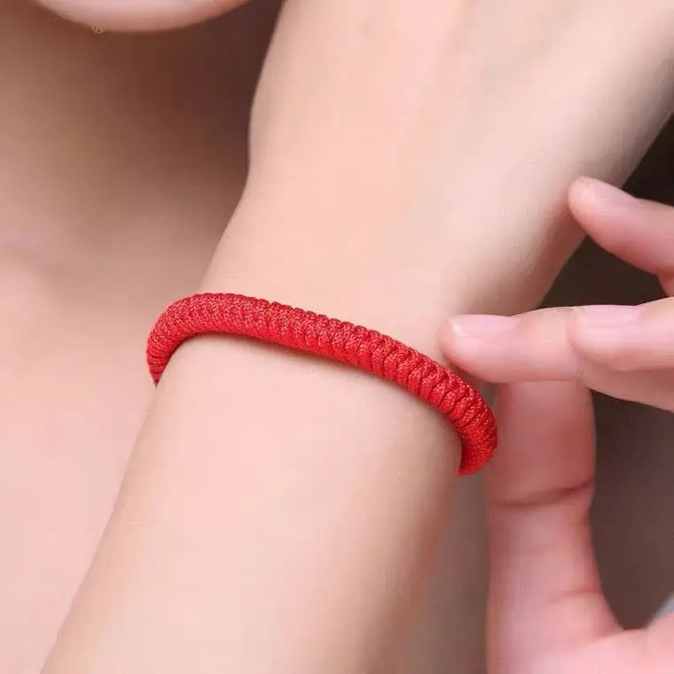Vòng Tay Dây Đỏ, Phong Cách Xiao Zhan, Dây Thừng Dệt Tay Nút Thắt Dorje, Thích Hợp Cho Bạn Gái, Trẻ Em Và Cặp Đôi, Mang Lại May Mắn Cho Năm Mới, Dành Cho Nam Và Nữ, Hơn 6.000 HTK 7