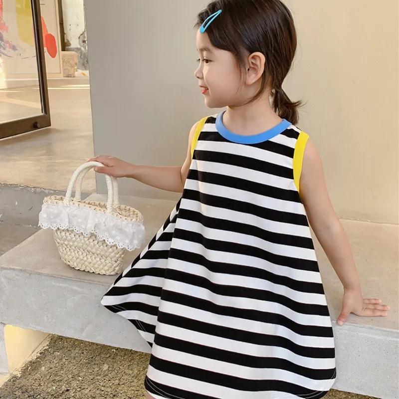 Dress Anak Perempuan Salur / Dress Anak Bahan Katun PS004 3