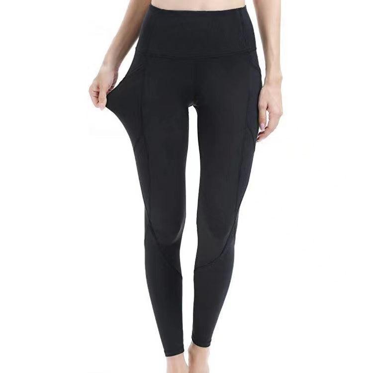 SheBoo Black Mobile Pocket Legging - Ella Fabric Fit Womenswear Bottom 3