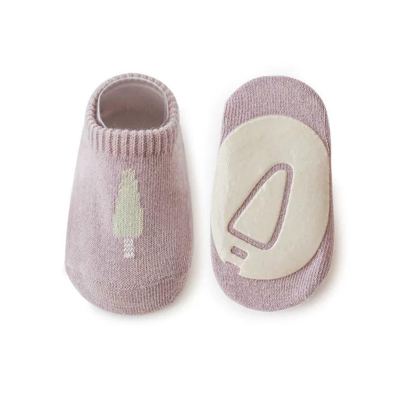 Baby Floor Socks Spring/Summer Children's Cotton Socks Non-Slip Indoor Toddler Soft Bottom Foot Sock Cartoon Short Ankle Socks Trampoline 5