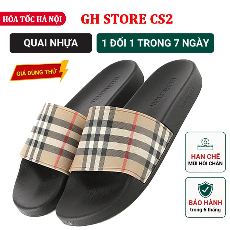  Dép Nam Nữ BBR Đồng Kẻ Sọc Dép Bắp Rang Bơ  Phù Hợp Mọi Lứa Tổi Chất liệu Cao Su Non Đế PU Mềm Êm Chân DéP Slipper Quai Ngang Đế Bằng Dép Lê dep  quaingang 