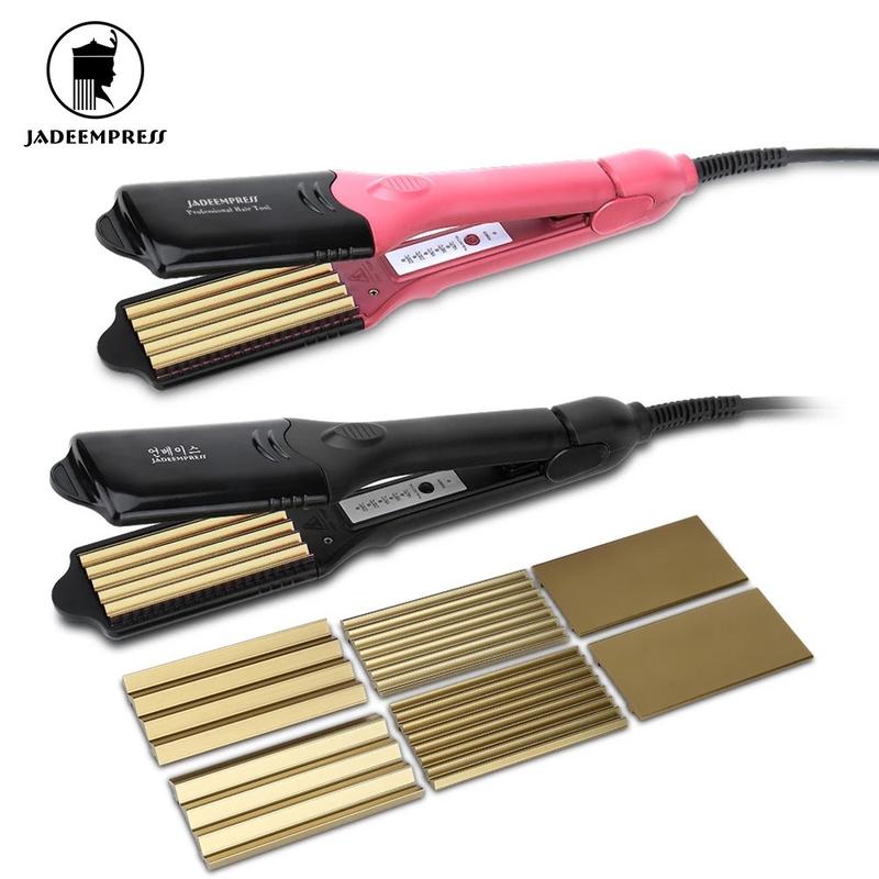 Máy làm tóc Jaddempress Thay Bản 1 Duỗi Thẳng + 3 Dập Xù