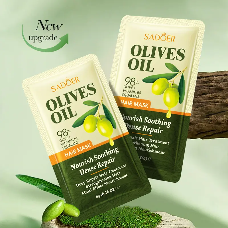 SADOER Olive Oil Repair Smooth Nourishing Hair Mask Moisturizing Hair Conditioner
